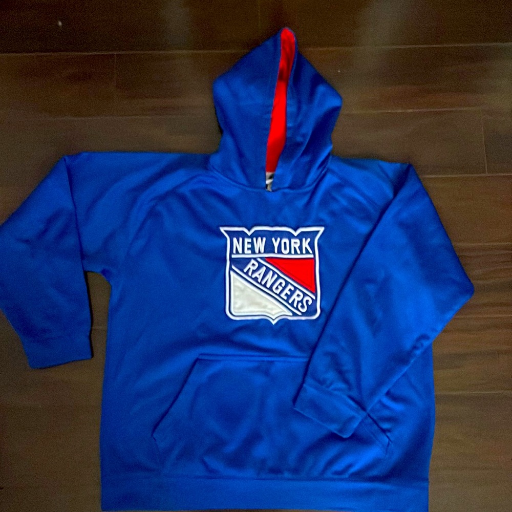 NHL Mens Ranger Hoodie - Large
